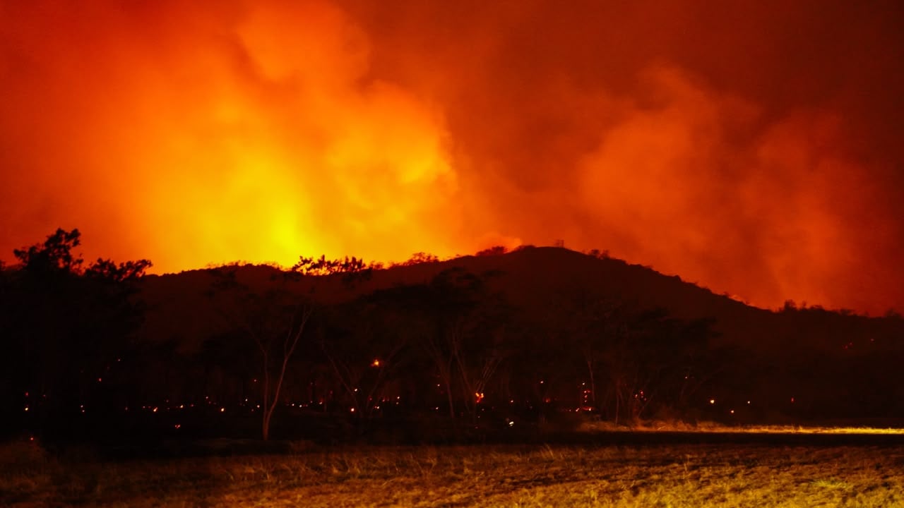 Incendios activos.