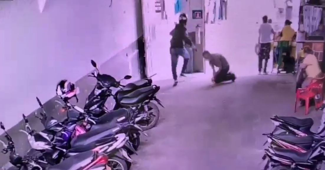 La víctima recibió tres disparos.