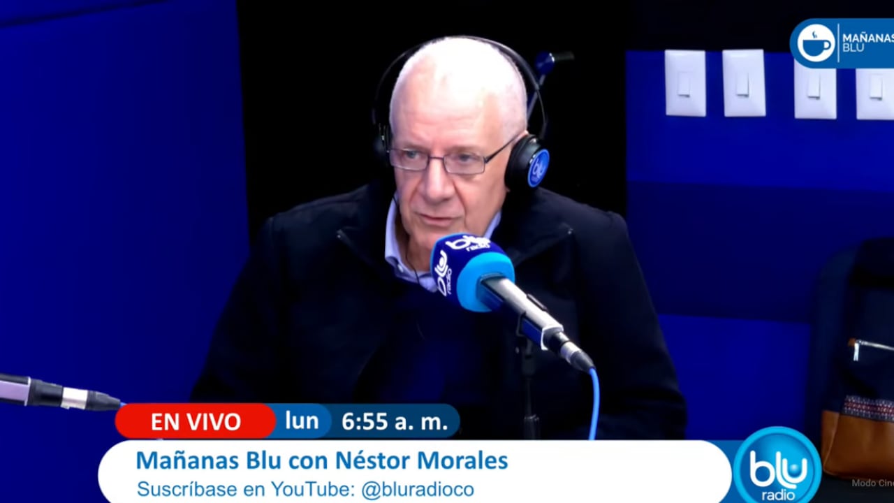 Felipe Zuleta, periodista colombiano de Blu Radio, este 7 de septiembre de 2026, en Bogotá.