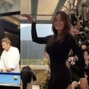 Lina Tejeiro mostró sus habilidades para el billar e hizo la coreografía viral de la serie 'Merlina'.
