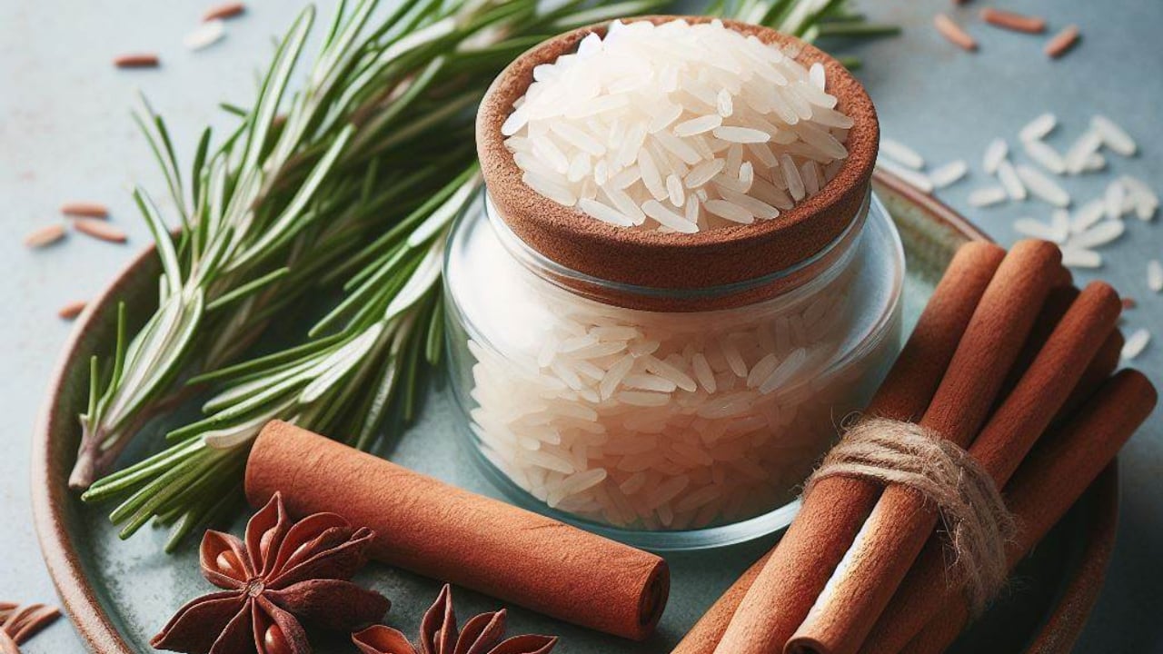 Arroz, canela y romero