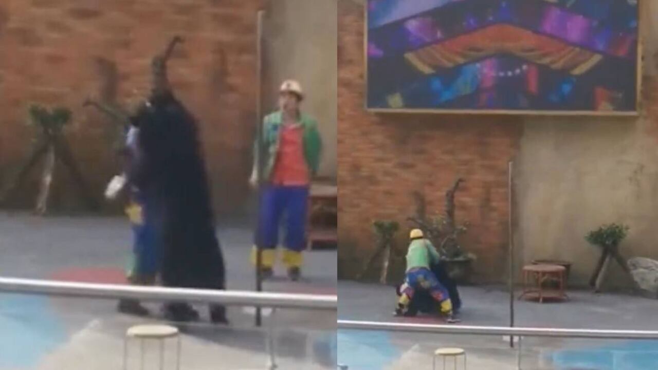 Los espectadores se sorprendieron al ver el ataque del animal.