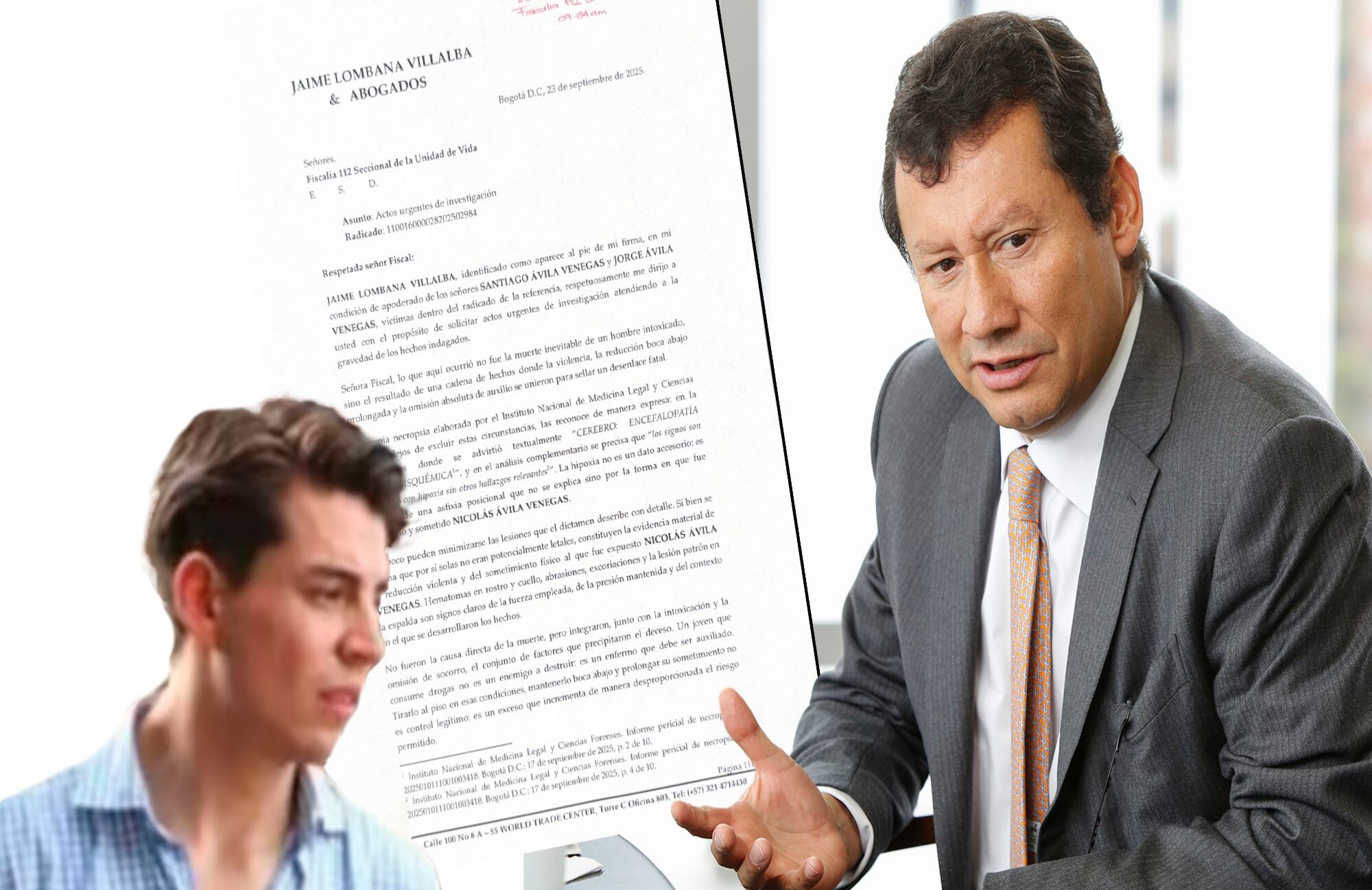 Jaime Lombana diplomático Nicolás Ávila