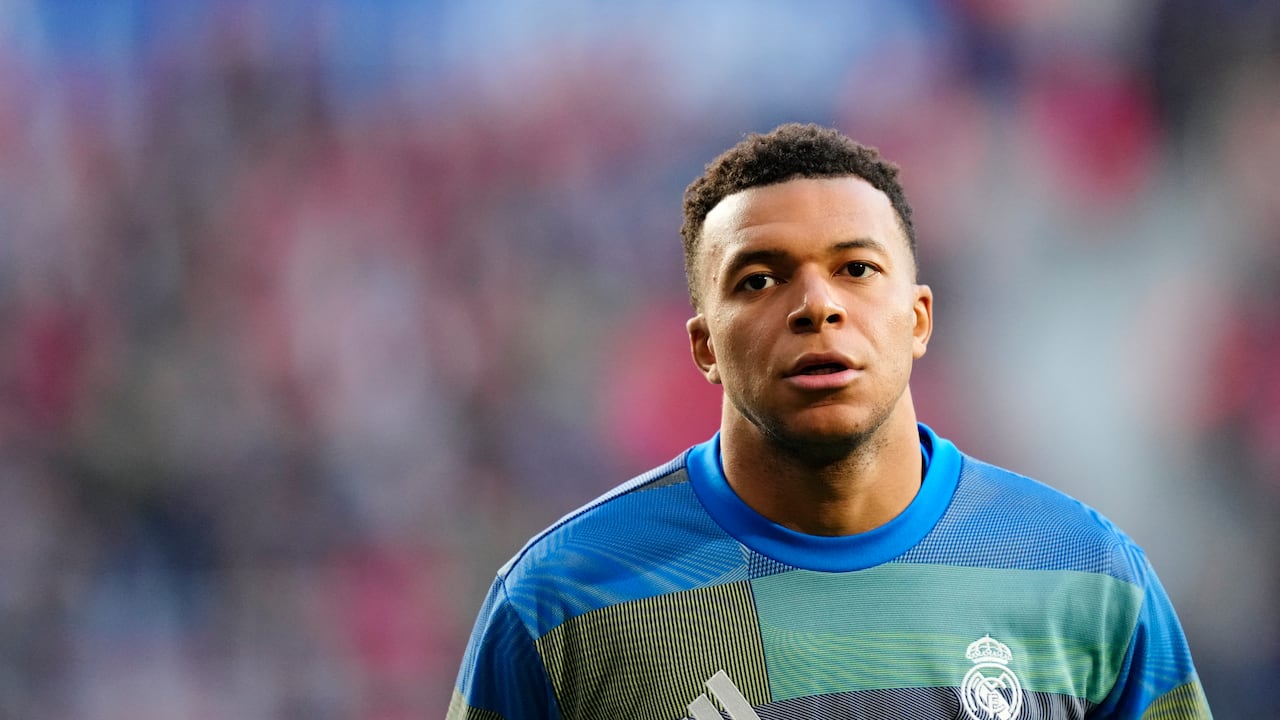 Kylian Mbappé, baja para el duelo de Real Madrid vs. Benfica.