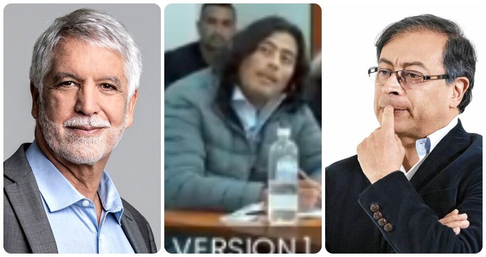 Enrique Peñalosa, Nicolás Petro y Gustavo Petro.