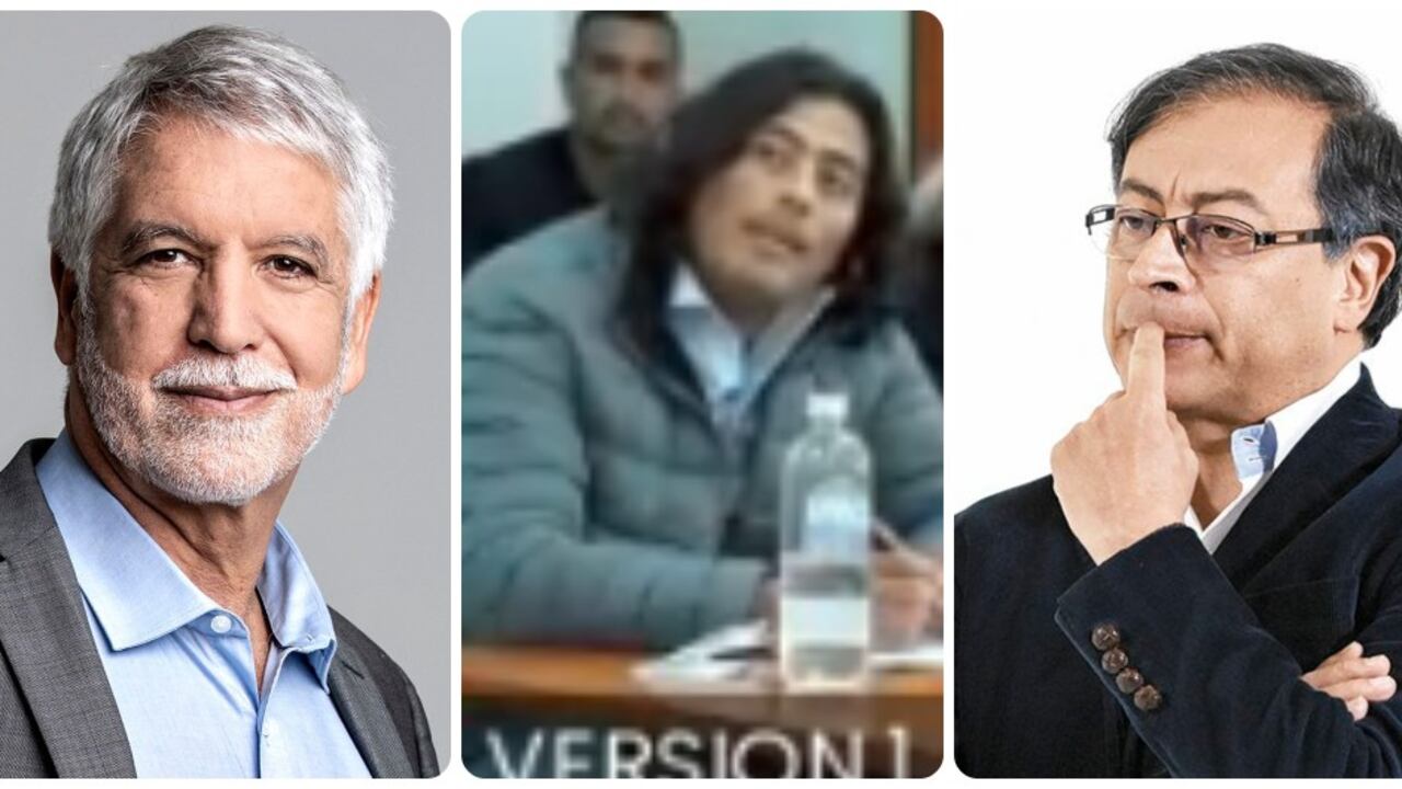 Enrique Peñalosa, Nicolás Petro y Gustavo Petro.
