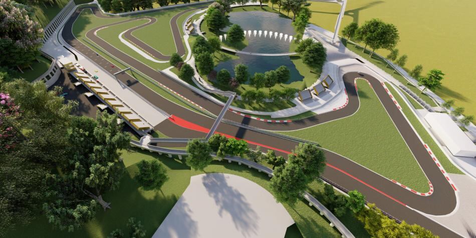 Central Park de Bello, Antioquia.