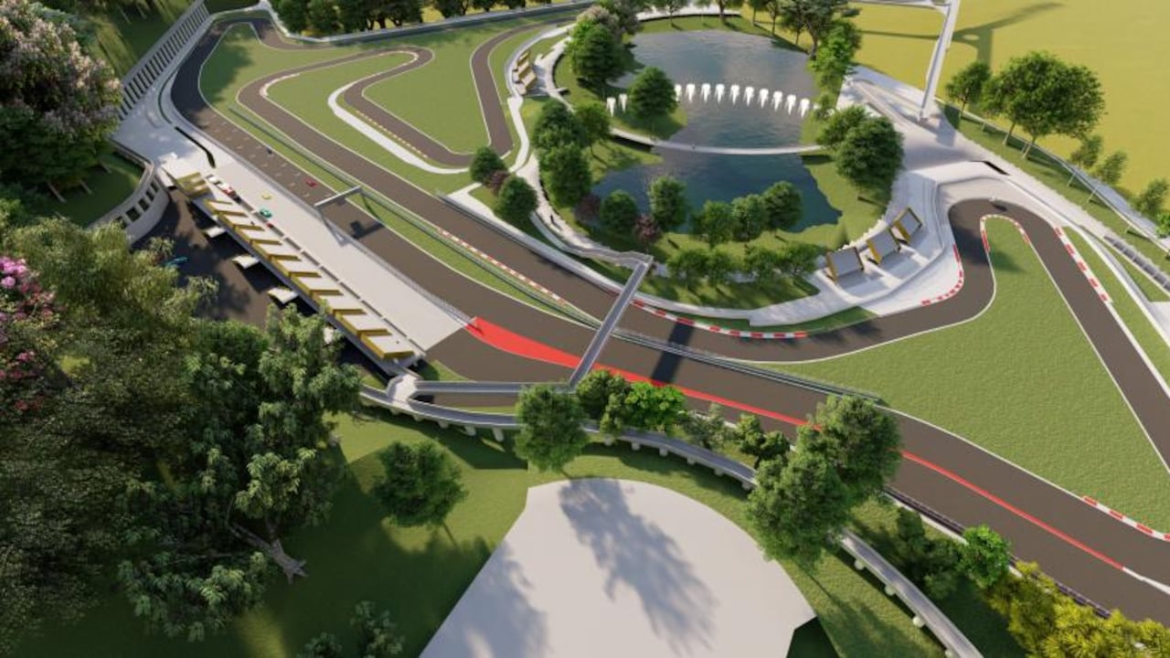 Central Park de Bello, Antioquia.