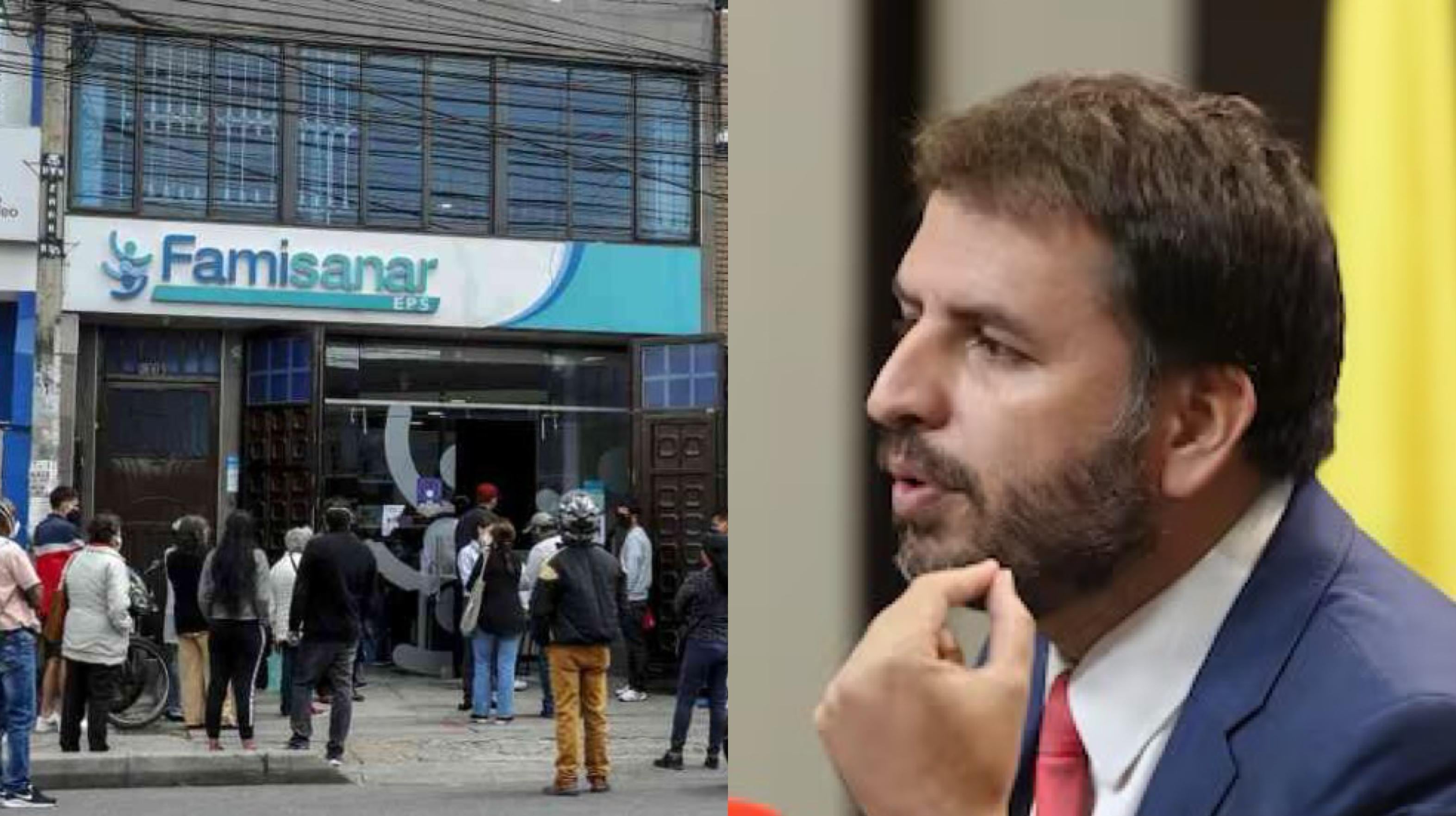 El agente interventor Germán Darío Gallo presentó resultados administrativos, financieros y operativos de la EPS, en respuesta a cuestionamientos del representante Andrés Forero.