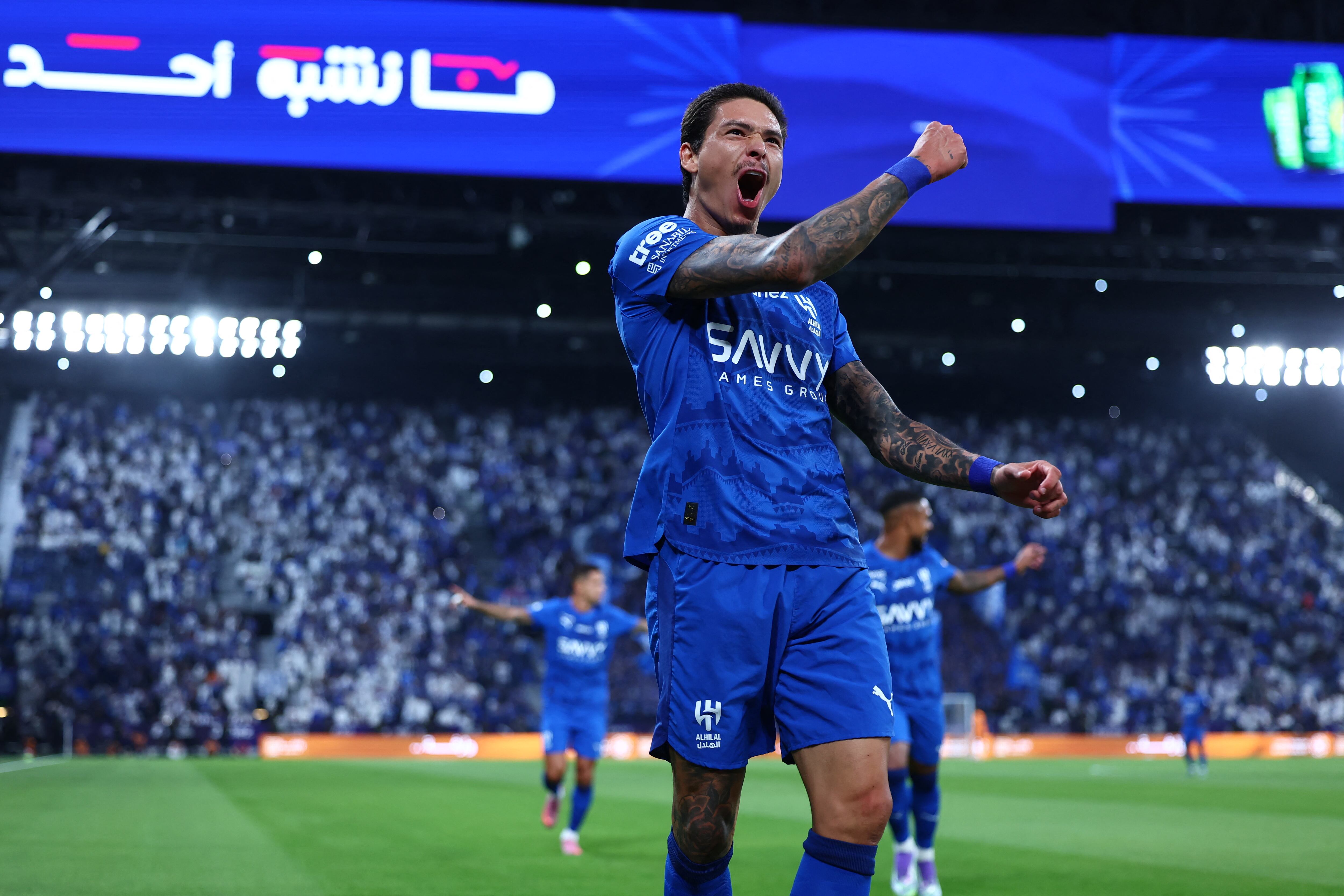 Darwin Núñez ya se estrenó con gol en Arabia Saudita