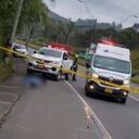 En el accidente murió el motociclista