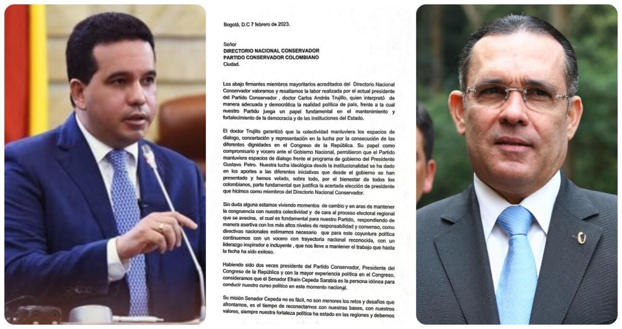 Carlos Eduardo Trujillo y Efraín Cepeda.