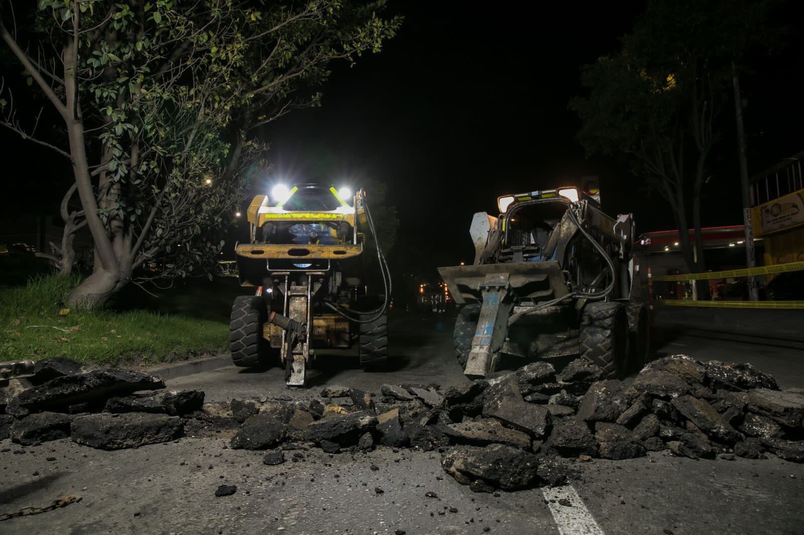 Inicio del plan de choque para recuperar la malla vial de Bogotá.