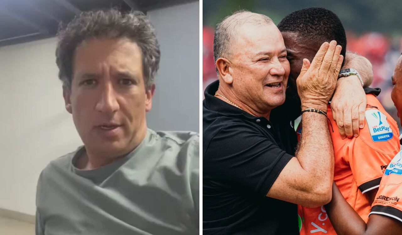 Antonio Casale se fue de frente contra el técnico del Envigado.