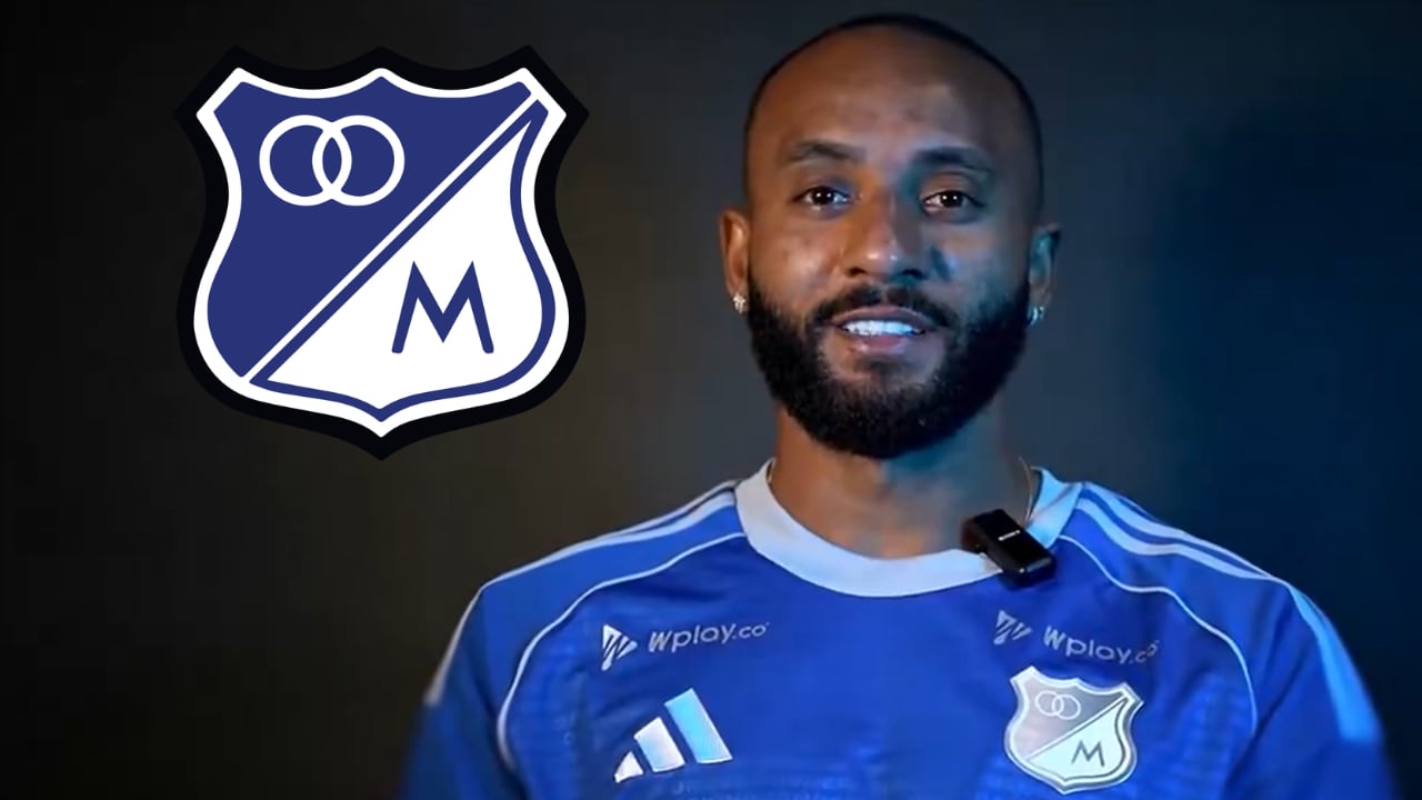 Leonai Souza de Almeida, nuevo refuerzo de Millonarios para esta Liga BetPlay 2026-ll.