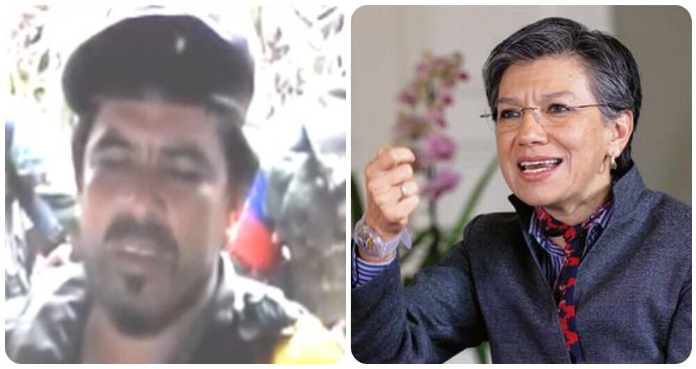 La alcaldesa de Bogotá, Claudia López, cuestionó al Gobierno nacional por la solicitud del levantamiento de la orden de captura del cabecilla de las disidencias de las Farc, Jhon Mechas.