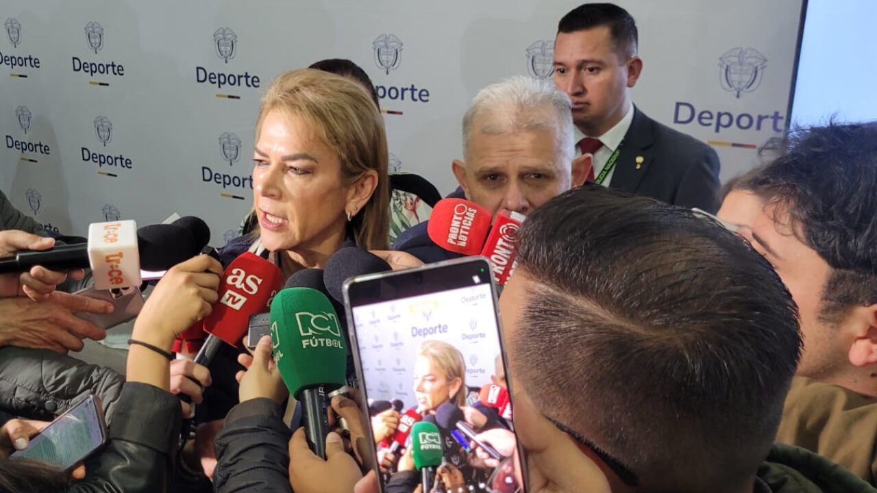 Ministra del Deporte, Patricia Duque Cruz