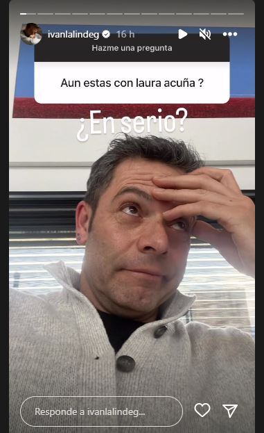 Iván Lalinde mostró la pregunta que le hicieron sobre Laura Acuña