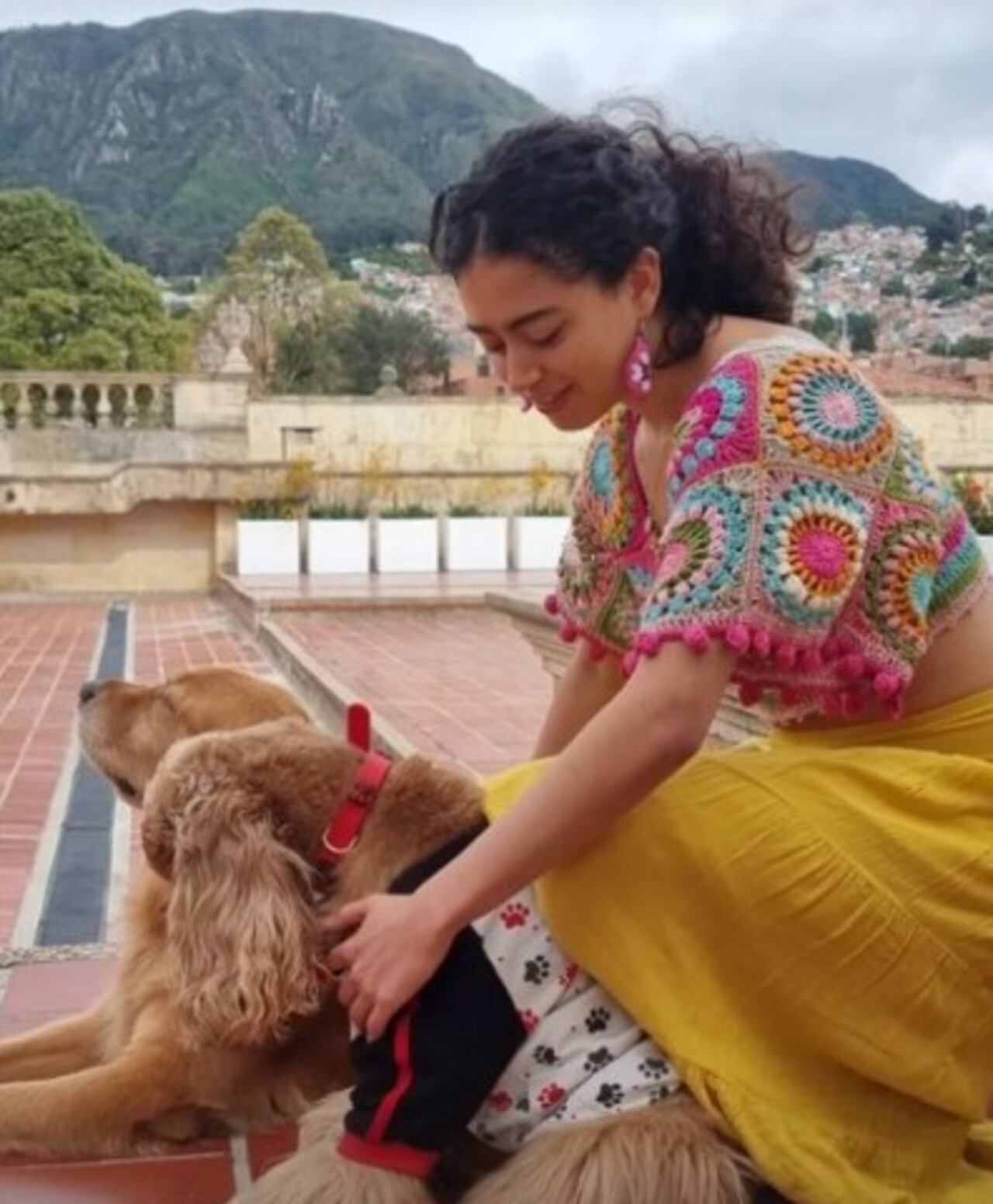 Sofía Petro estuvo de vacaciones en las playas colombianas.