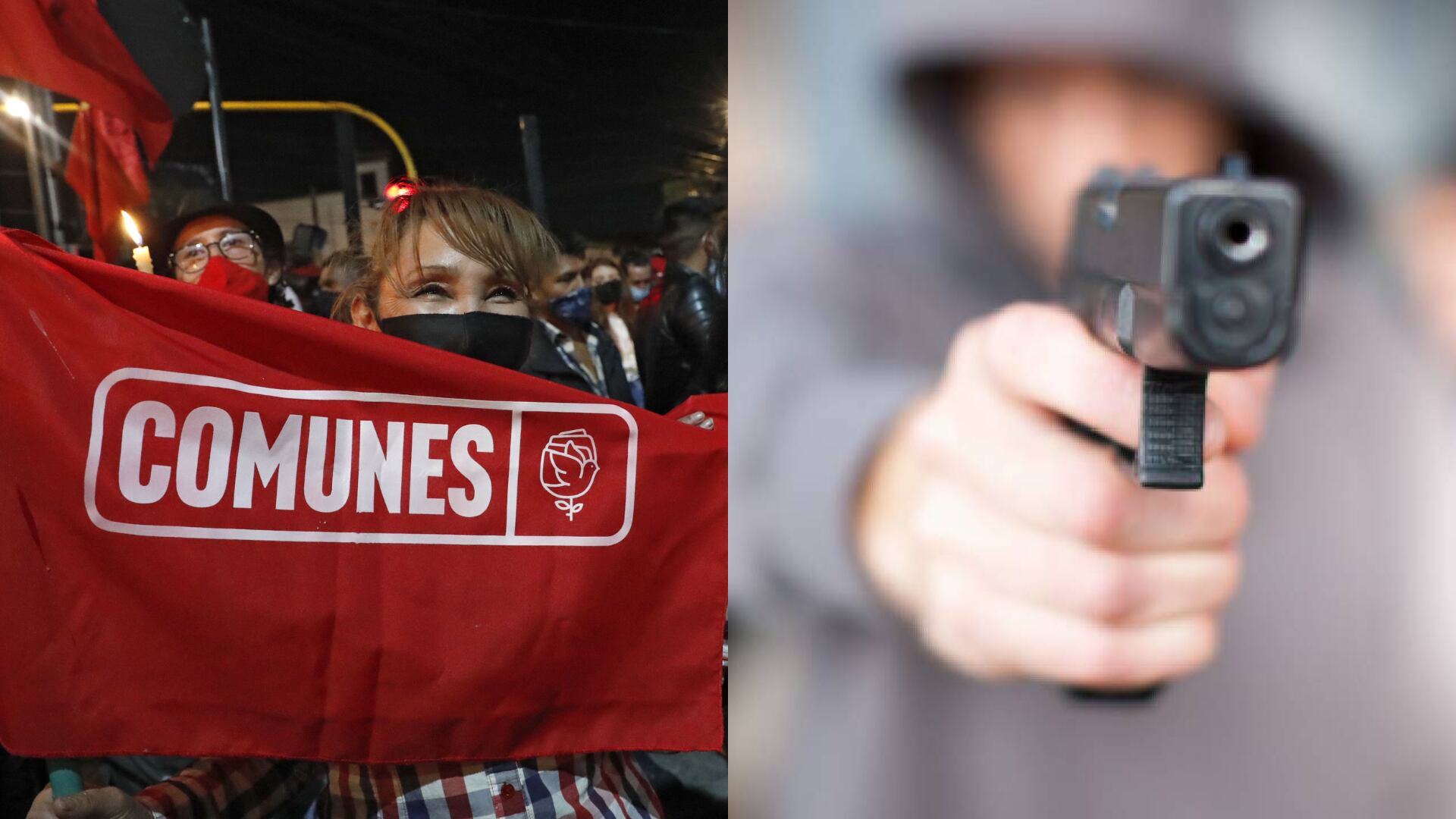 Ataque armado a partido Comunes en Cali.