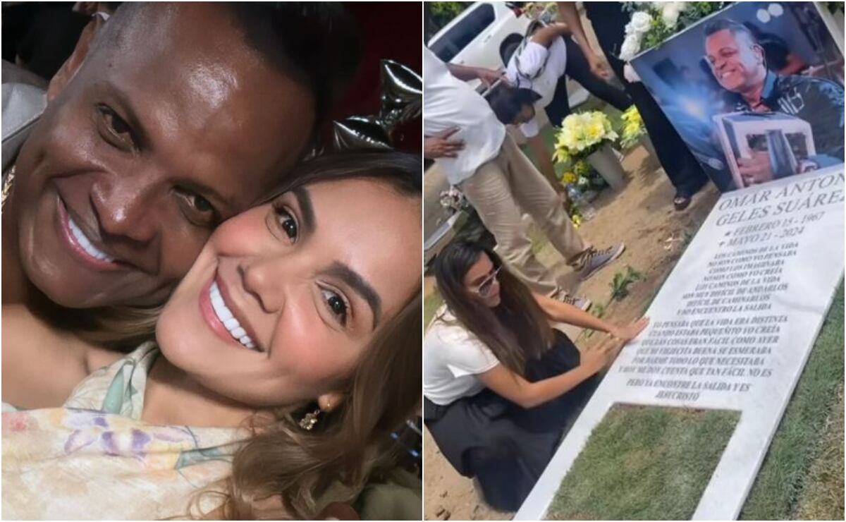 Esposa de Omar Geles reveló las primeras imágenes de su tumba, tras dos meses de su muerte.