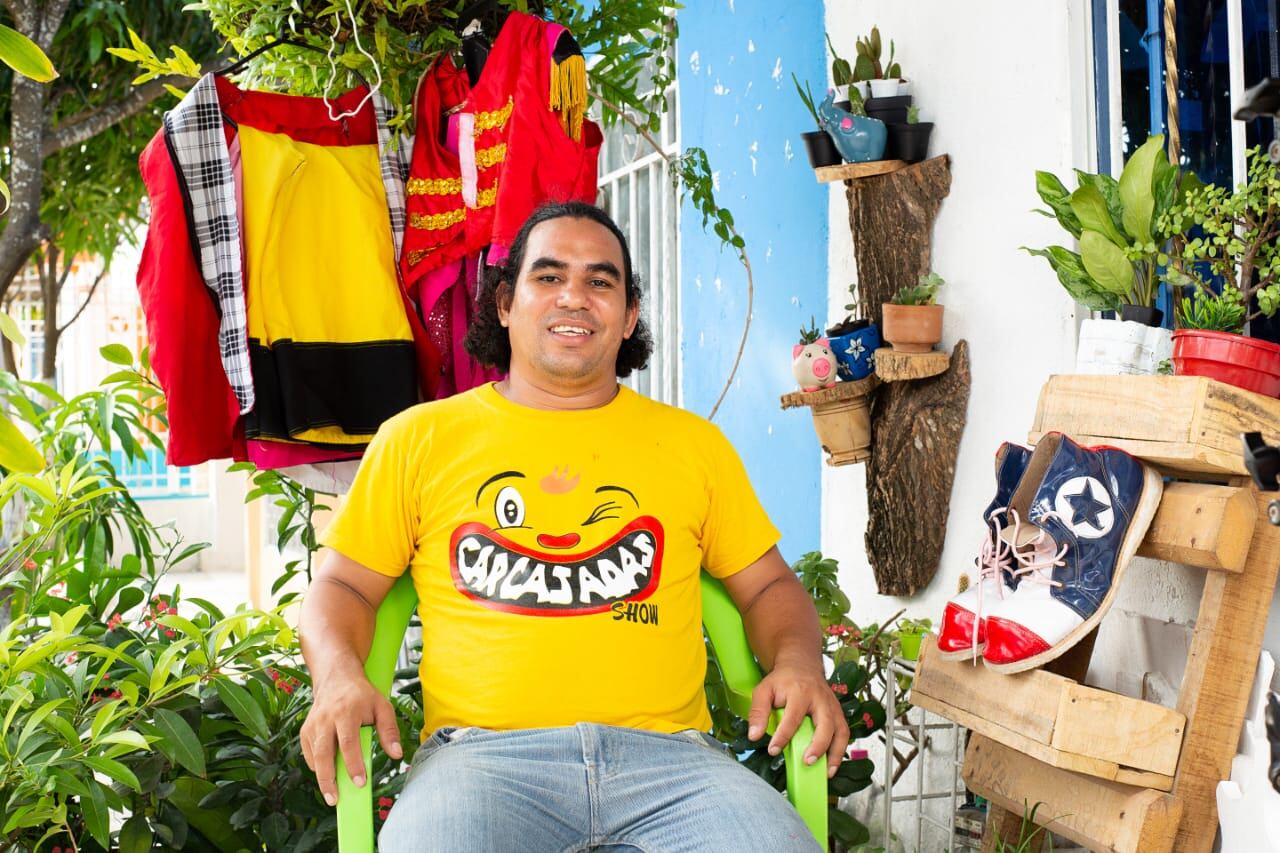 Fabián Maldonado, conocido como Carcajadas.