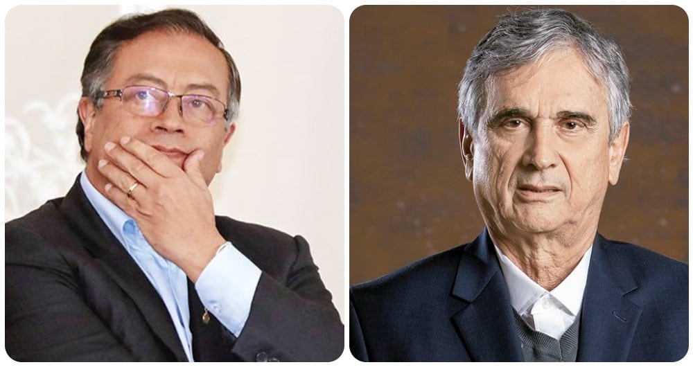Gustavo Petro e Iván Marulanda.