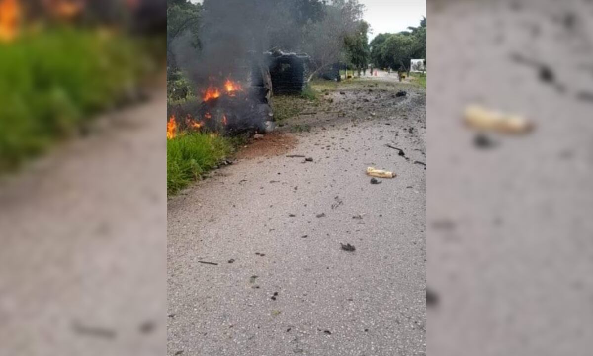 Carro bomba en Tame, Arauca, en base militar Naranjitos.