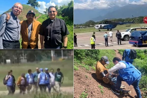 Primero momentos de la liberación de Luis Manuel Díaz, el papá del futbolista Luis Díaz.