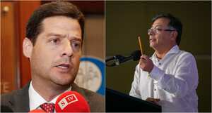 Mauricio Amín y el presidente Gustavo Petro