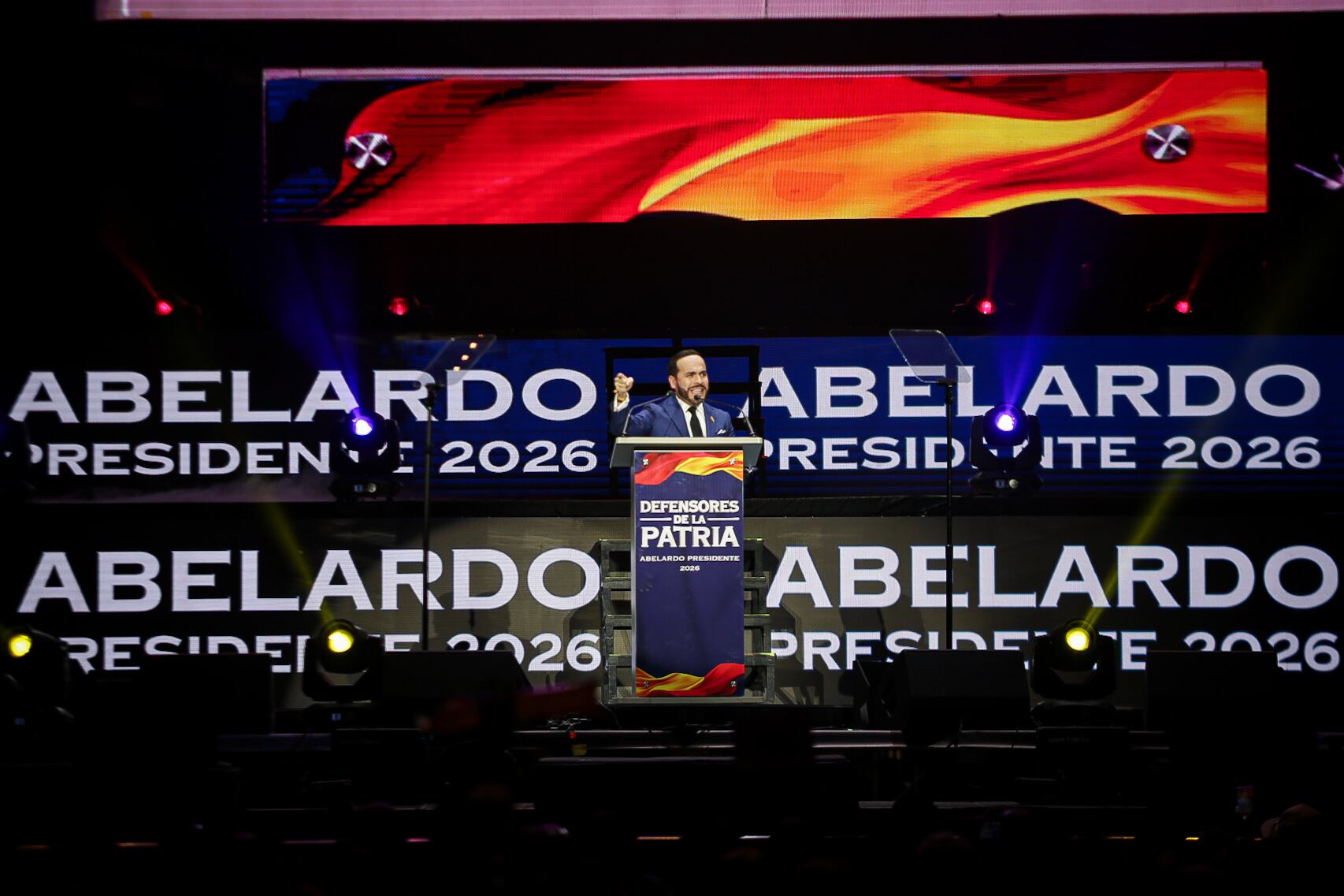 En el Movistar Arena se realizó la Gran Convención de Defensores de la Patria, convocada por Abelardo de la Espriella, precandidato a las elecciones presidenciales de 2026.