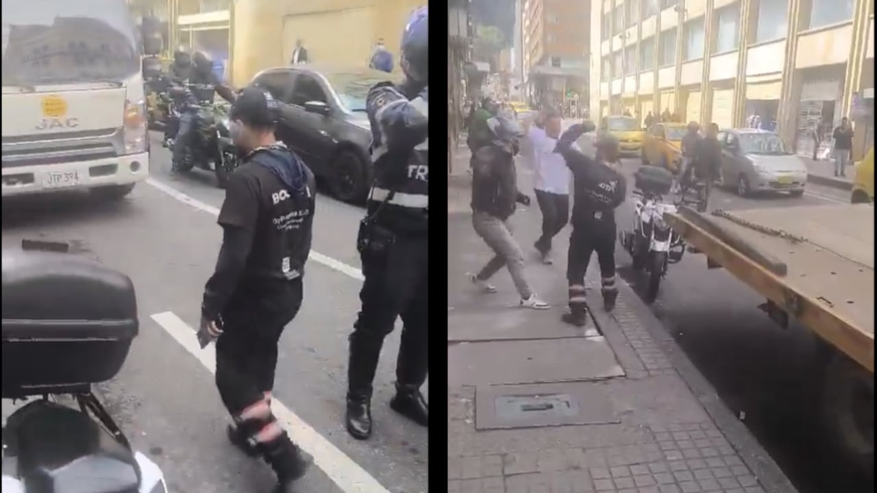 El suceso se dio en medio de un enfrentamiento que no quedó en la grabación.