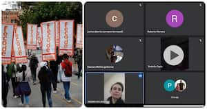 Una maestra de Fecode habla de "sacar las bodegas de Petro" en medio de las elecciones.