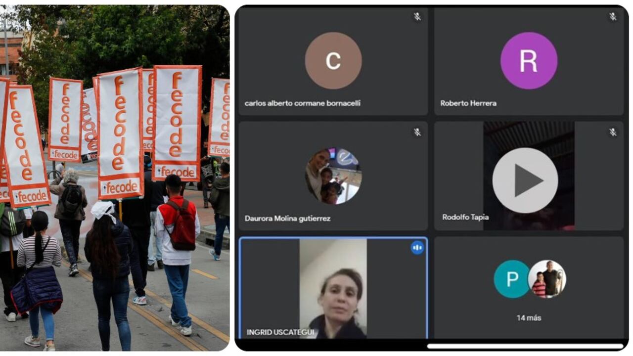 Una maestra de Fecode habla de "sacar las bodegas de Petro" en medio de las elecciones.