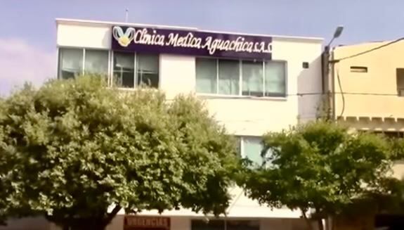 La joven mujer permanece con pronóstico reservado en esta clínica de Aguachica