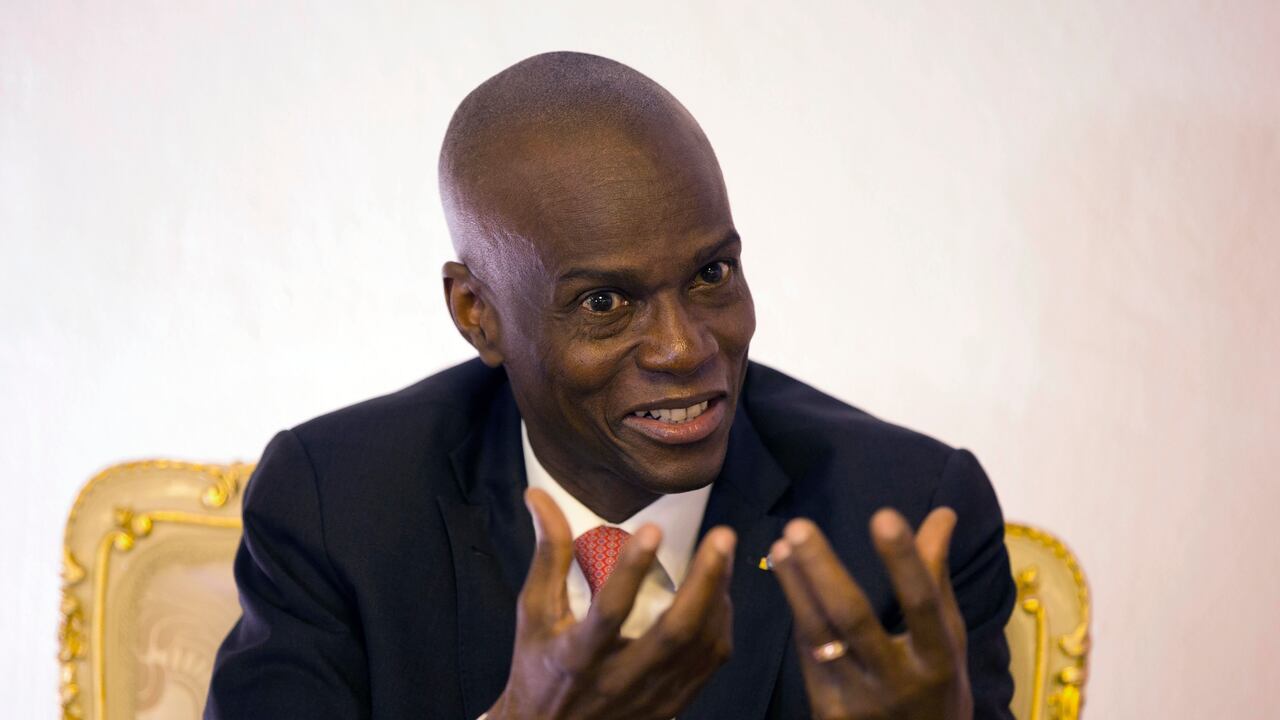 Haiti Jovenel Moise, Michel-Ange Gedeon