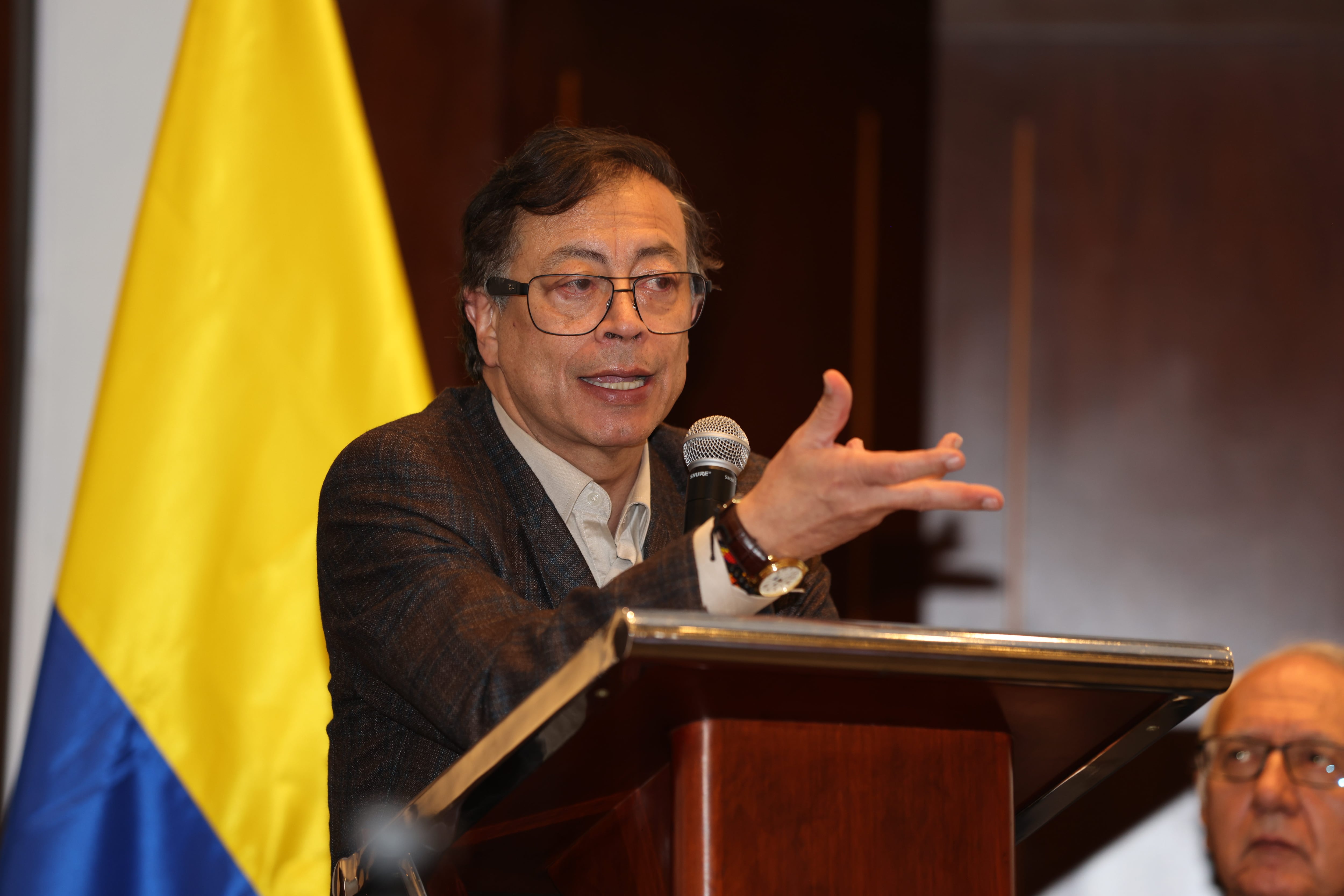 El expresidente de Colombia, Gustavo Petro, y el líder de la oposición y senador del Pacto Histórico, Iván Cepeda, liderarán hoy la presentación del Gabinete por la Vida