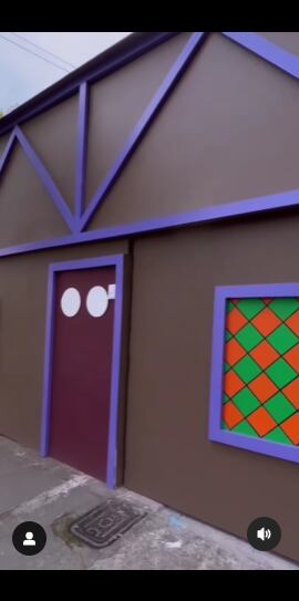 Así es la fachada del spa de Yina Calderón. Foto: Instagram @spadelacerveza.