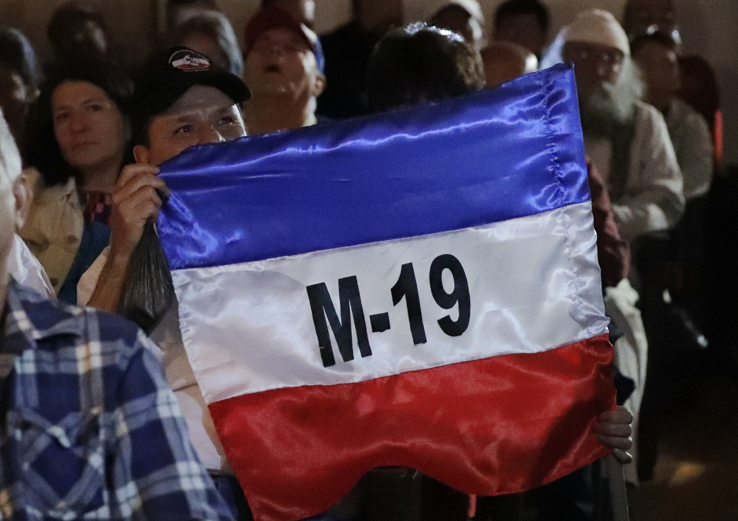 Conmemoración los 50 años del robo de la espada de Bolívar, por el grupo guerrillero M-19.