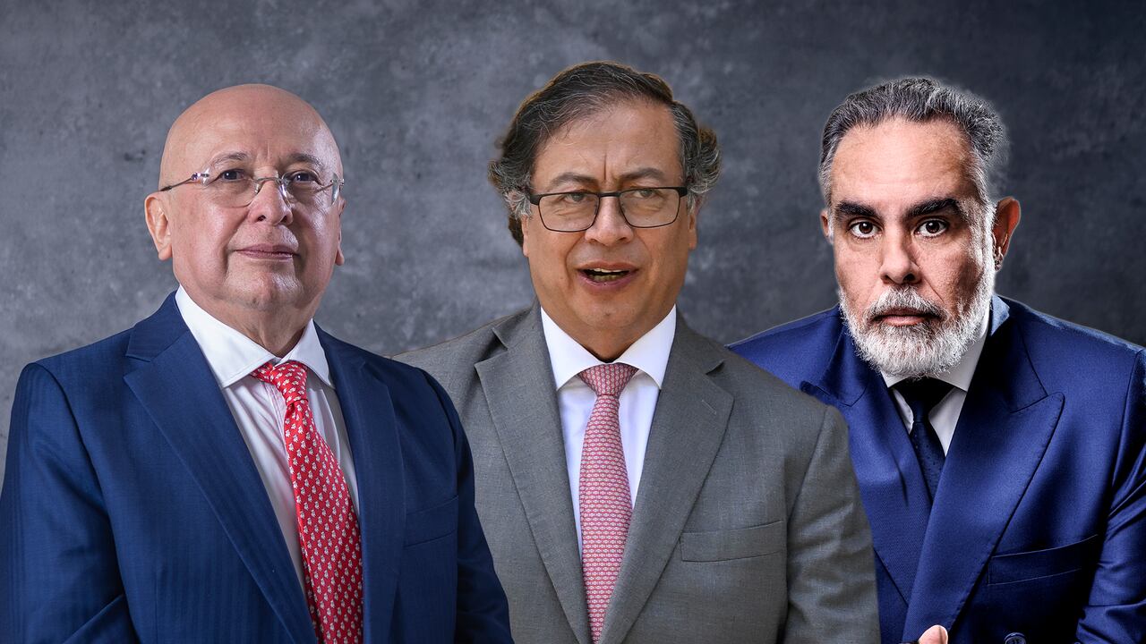 Eduardo Montealegre, Gustavo Petro, Armando Benedetti.