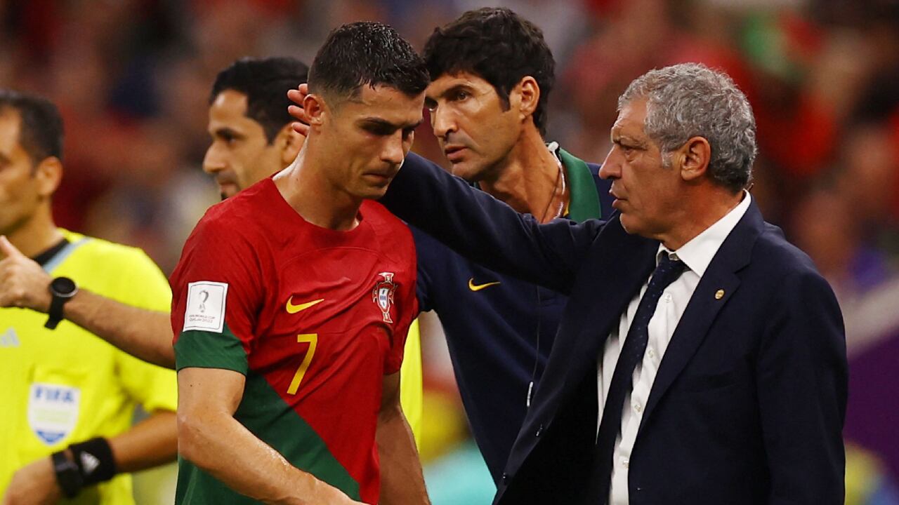 Santos dejó claro que sí tuvo una conversación con Cristiano antes del duelo frente a Suiza