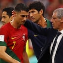 Santos dejó claro que sí tuvo una conversación con Cristiano antes del duelo frente a Suiza