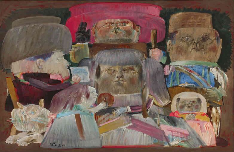 'Camera Degli Sposi (Homenaje a Mantegna) II' (1961)