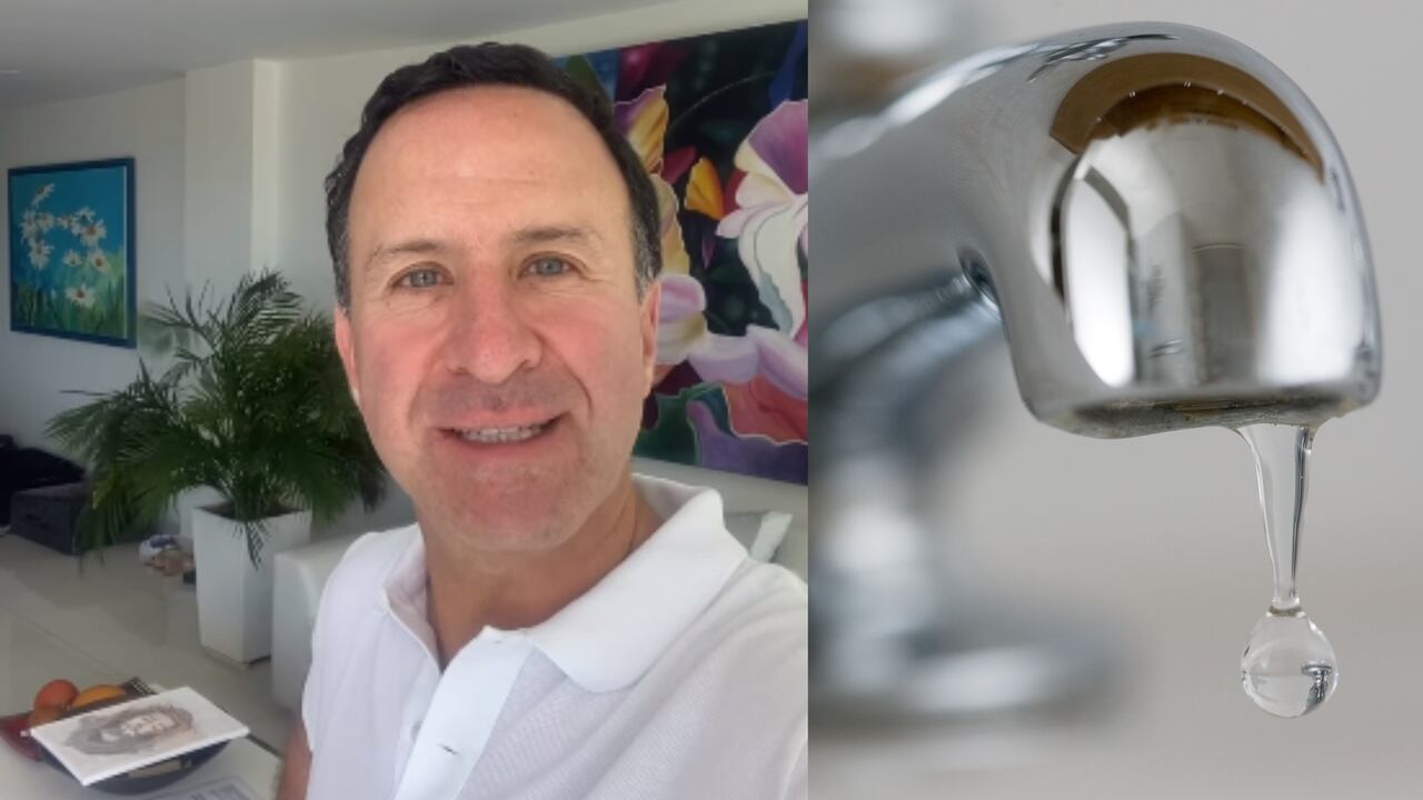 El reconocido periodista Felipe Arias contó qué acciones tomó en casa para ahorrar agua.