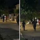 Las autoridades hacen presencia en la zona.