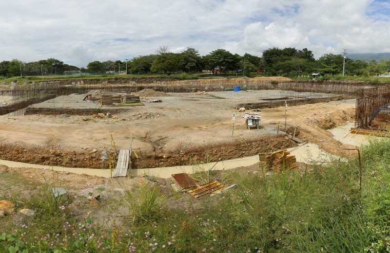 Escenario (Parque Deportivo): Complejo Acuático. Valor pagado: $1.486.293.194. Porcentaje de avance: 20%