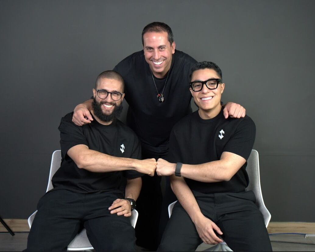 Juan Osorio, Jamilton Osorio y Marco Lezama, del equipo de ADS.ai