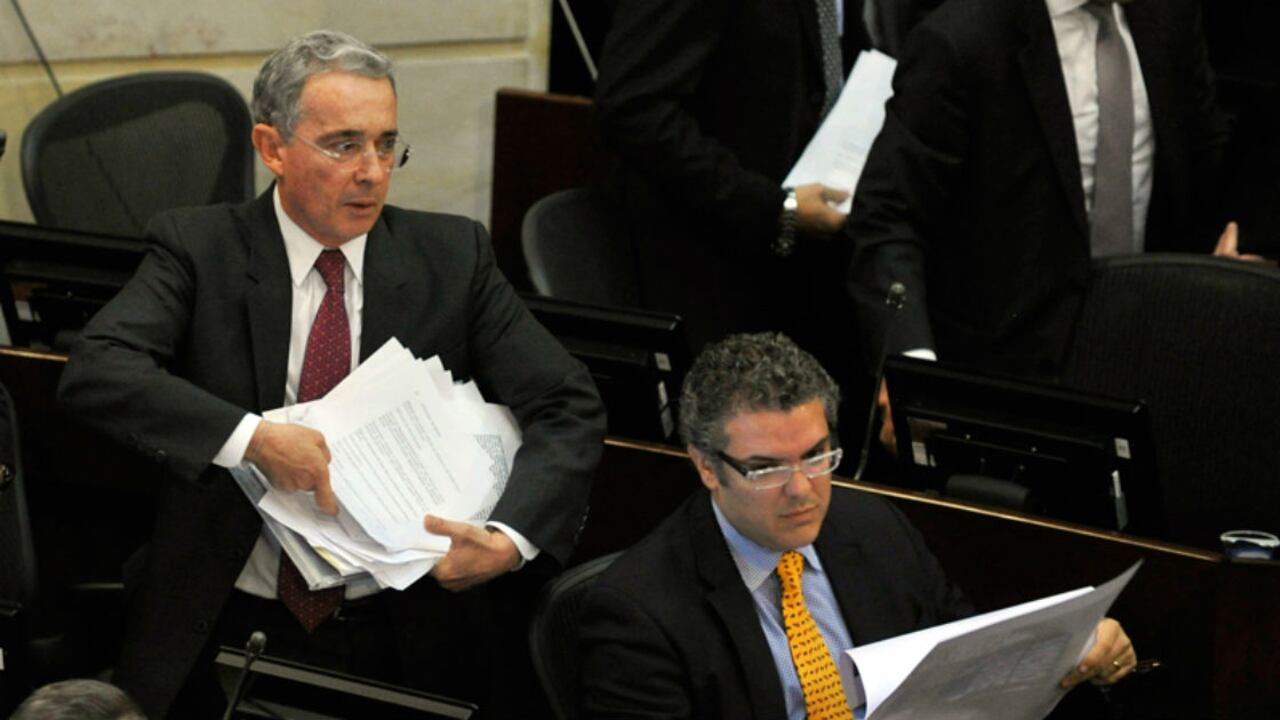 Álvaro Uribe Vélez.