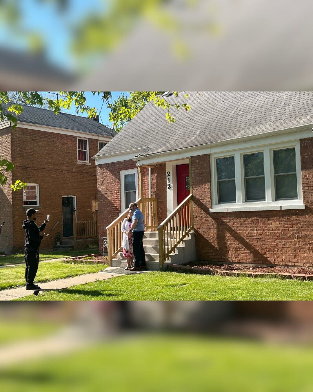 Casa de infancia del papa León XIV, la cual fue vendida a la localidad de Dolton.