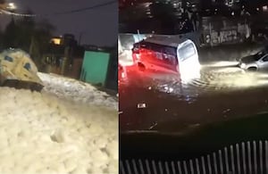 Imágenes de algunas afectaciones generadas en Soacha por las lluvias.